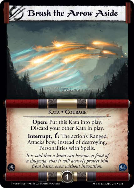 Brush the Arrow Aside FOIL
